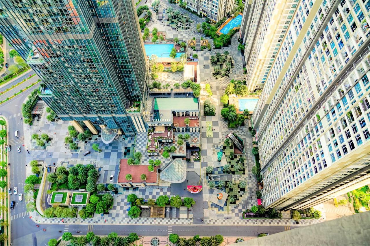 Central Apartments - Vinhomes Central Park, Landmark 81 Area & Ice Skating Rink Ho Chi Minh-staden Exteriör bild