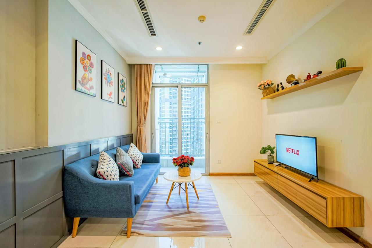 Central Apartments - Vinhomes Central Park, Landmark 81 Area & Ice Skating Rink Ho Chi Minh-staden Exteriör bild