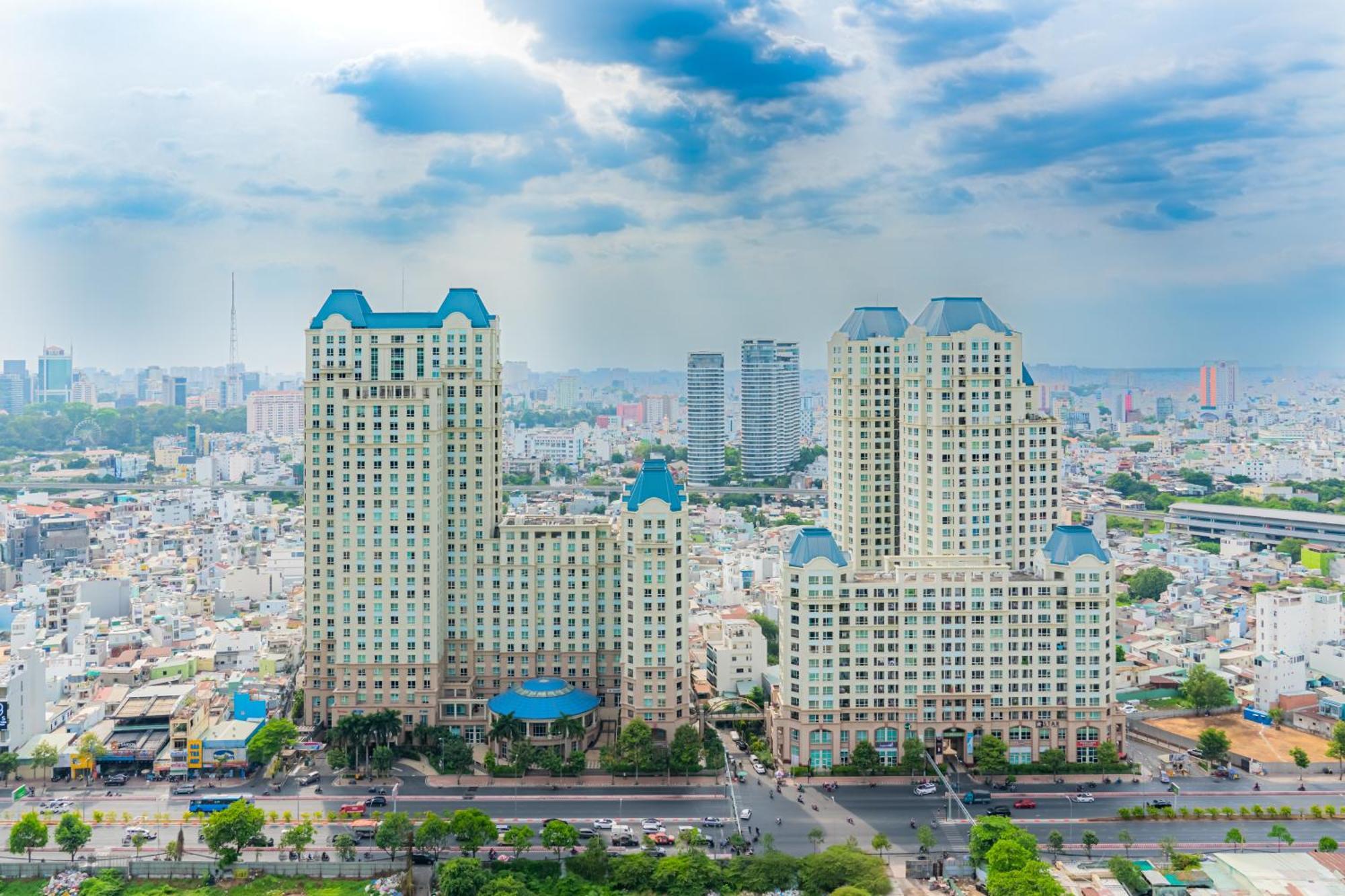 Central Apartments - Vinhomes Central Park, Landmark 81 Area & Ice Skating Rink Ho Chi Minh-staden Exteriör bild