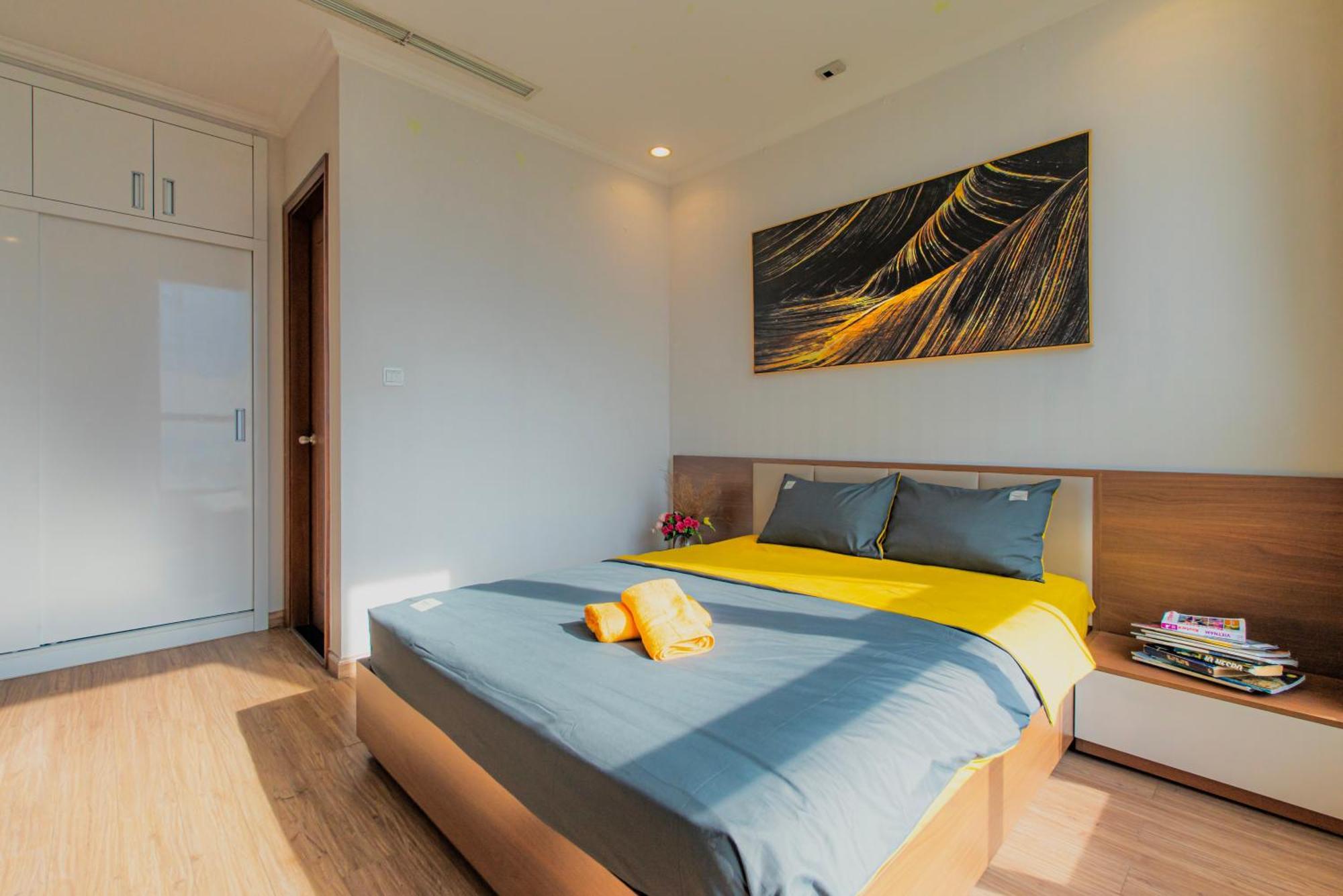 Central Apartments - Vinhomes Central Park, Landmark 81 Area & Ice Skating Rink Ho Chi Minh-staden Exteriör bild