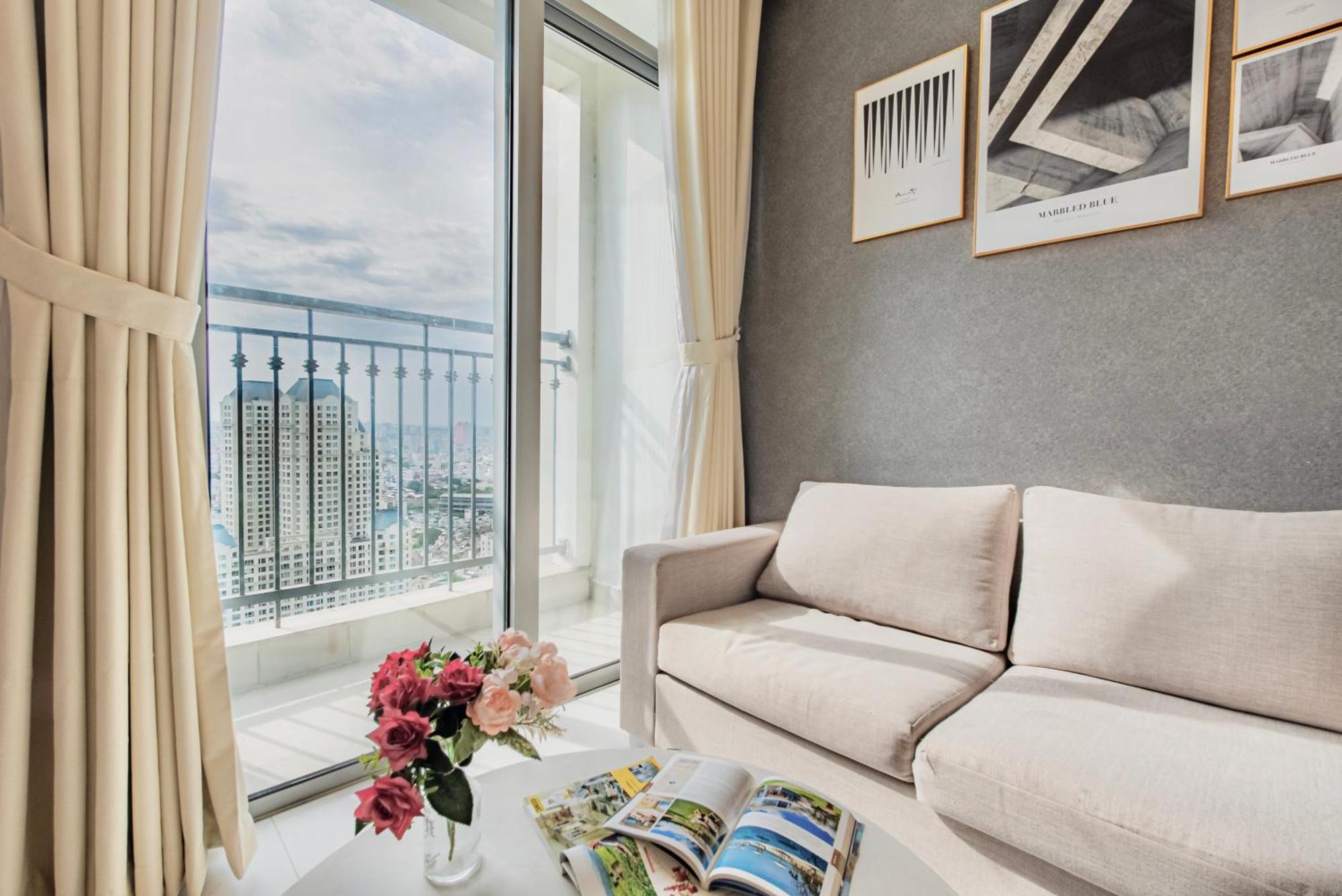 Central Apartments - Vinhomes Central Park, Landmark 81 Area & Ice Skating Rink Ho Chi Minh-staden Exteriör bild