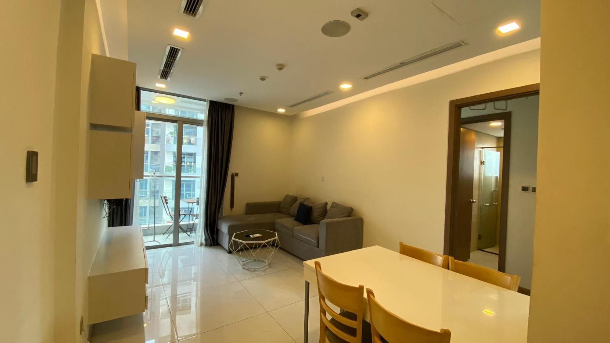 Central Apartments - Vinhomes Central Park, Landmark 81 Area & Ice Skating Rink Ho Chi Minh-staden Exteriör bild